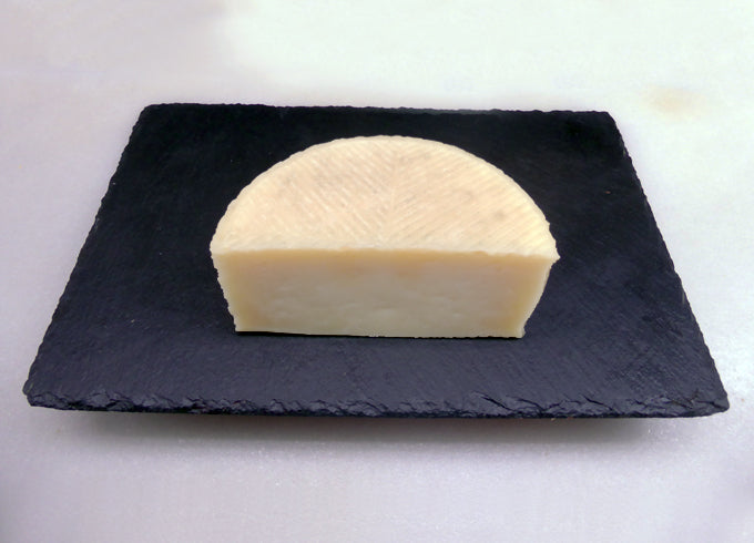 Semi-cured sheep cheese