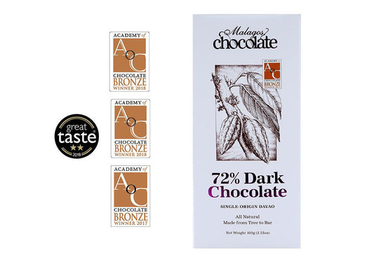 Chocolate negro 72%
