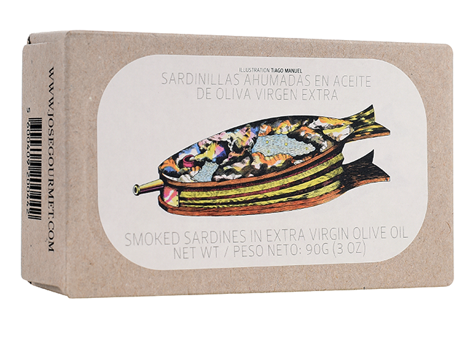 Sardinillas ahumadas en aceite de oliva