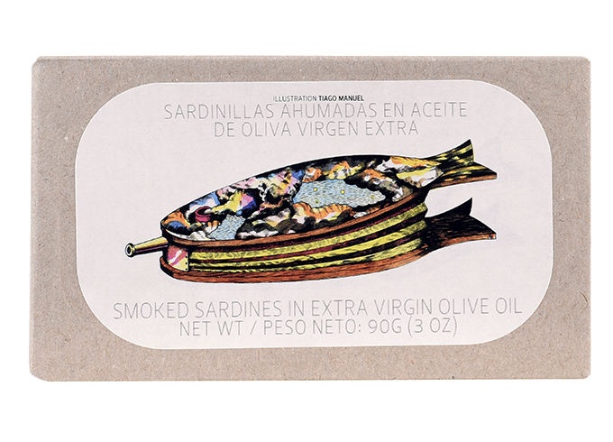 Sardinillas ahumadas en aceite de oliva